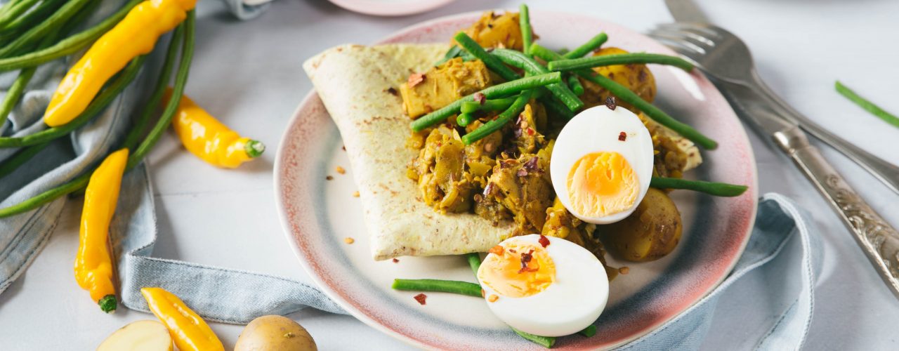 Fairtrade Original - Recipe Surinamese roti with jackfruit