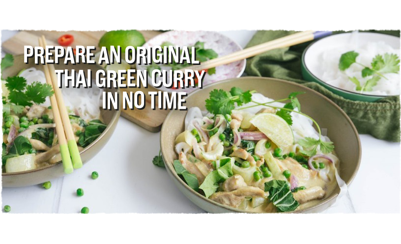 Fairtrade Original - Recipe Thai Green curry with chicken and pak choi